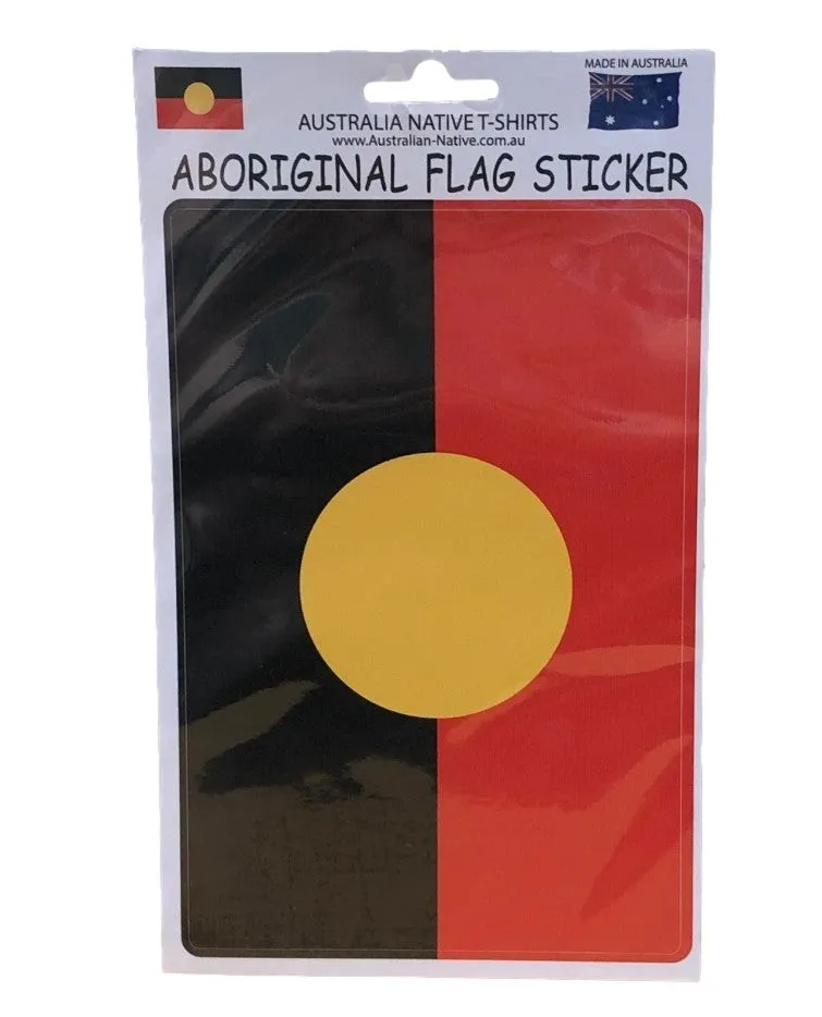 Aboriginal Flag Rectangular Sticker