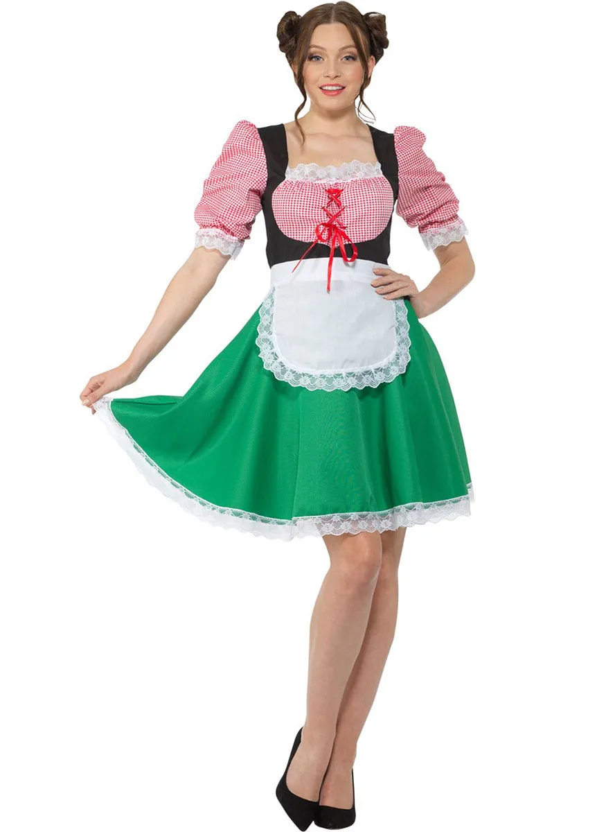 Alpine Hostess Plus Size Womens German Oktoberfest Costume