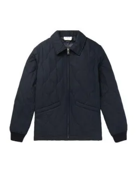 A.p.c. Man Synthetic Down Jacket Dark blue XL INT