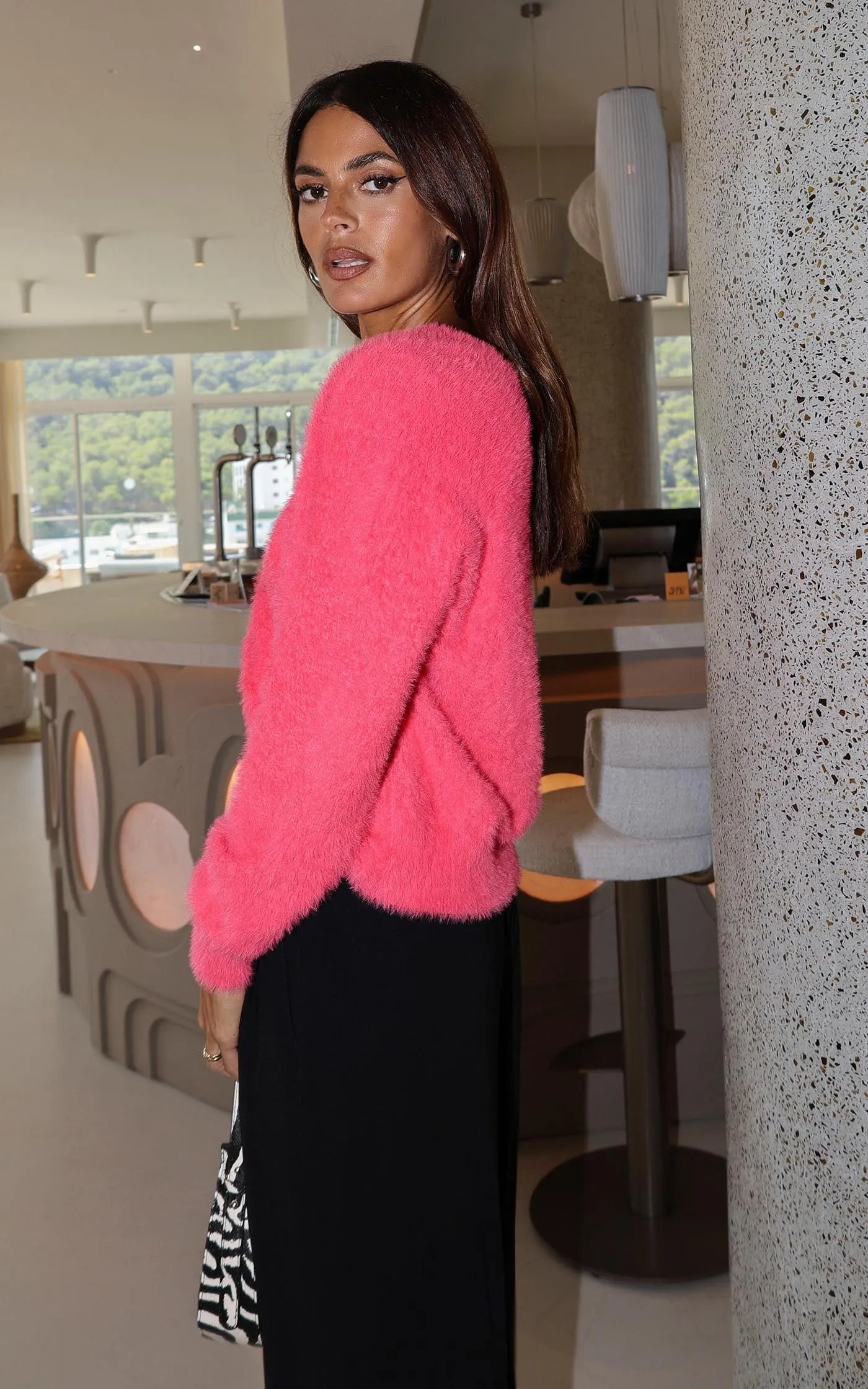 Bonnie Jumper in Coral - Reversible