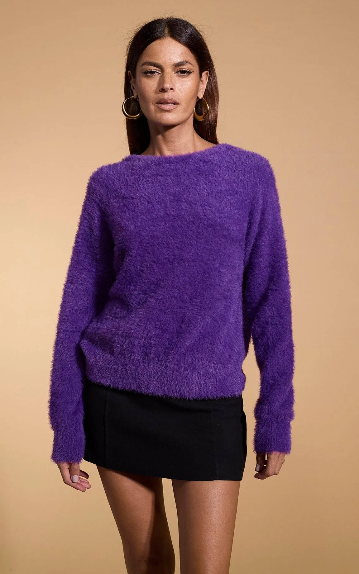 Bonnie Jumper in Deep Purple - Reversible