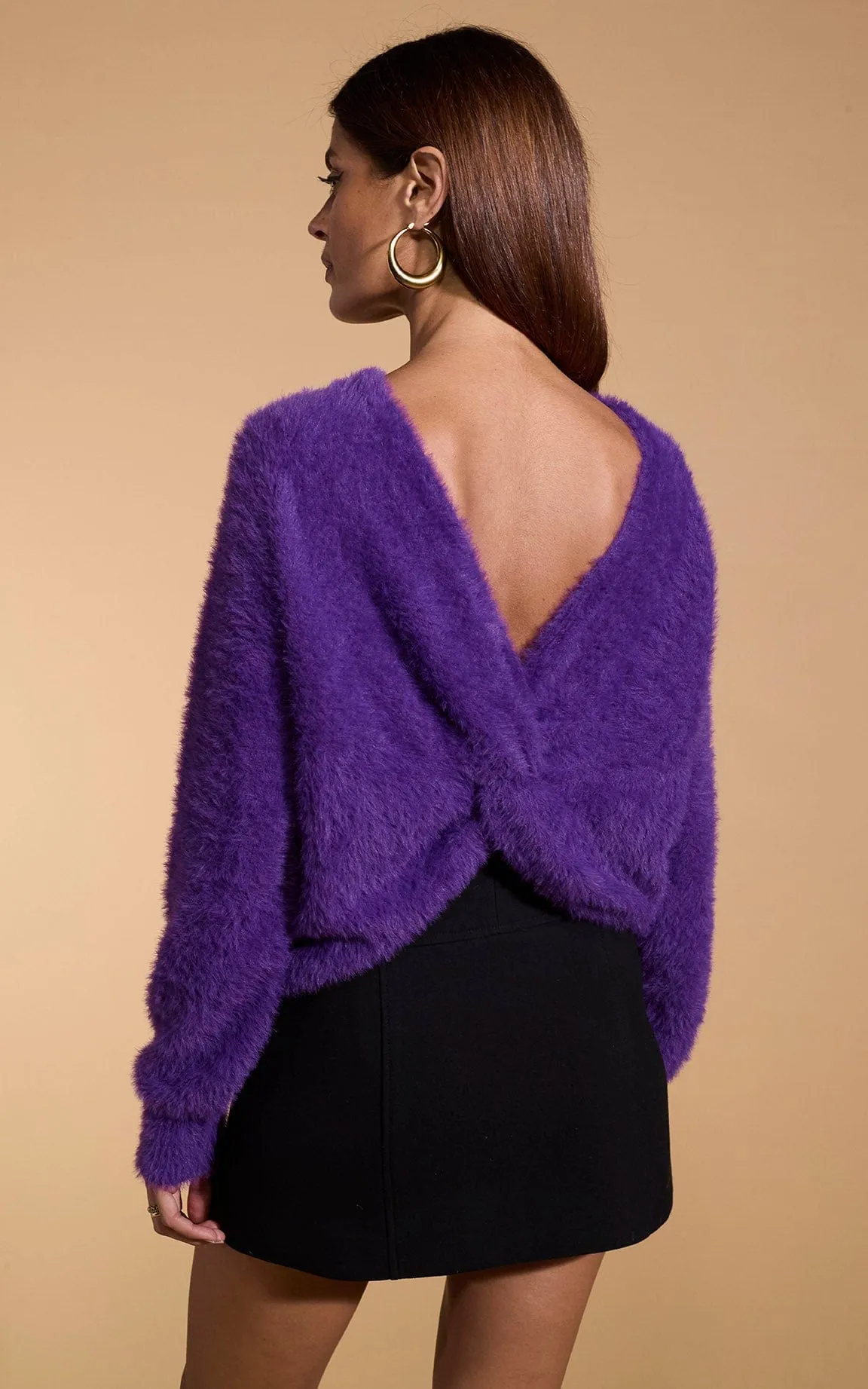 Bonnie Jumper in Deep Purple - Reversible