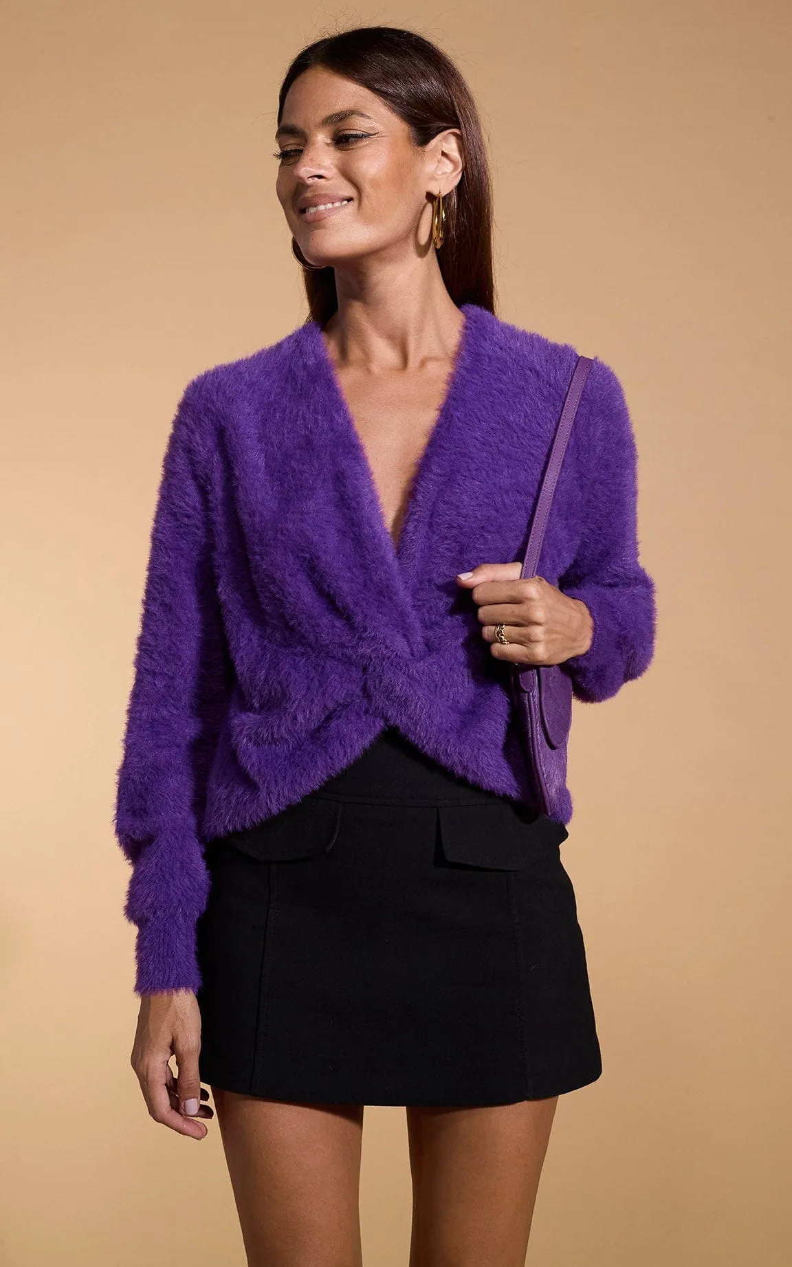 Bonnie Jumper in Deep Purple - Reversible