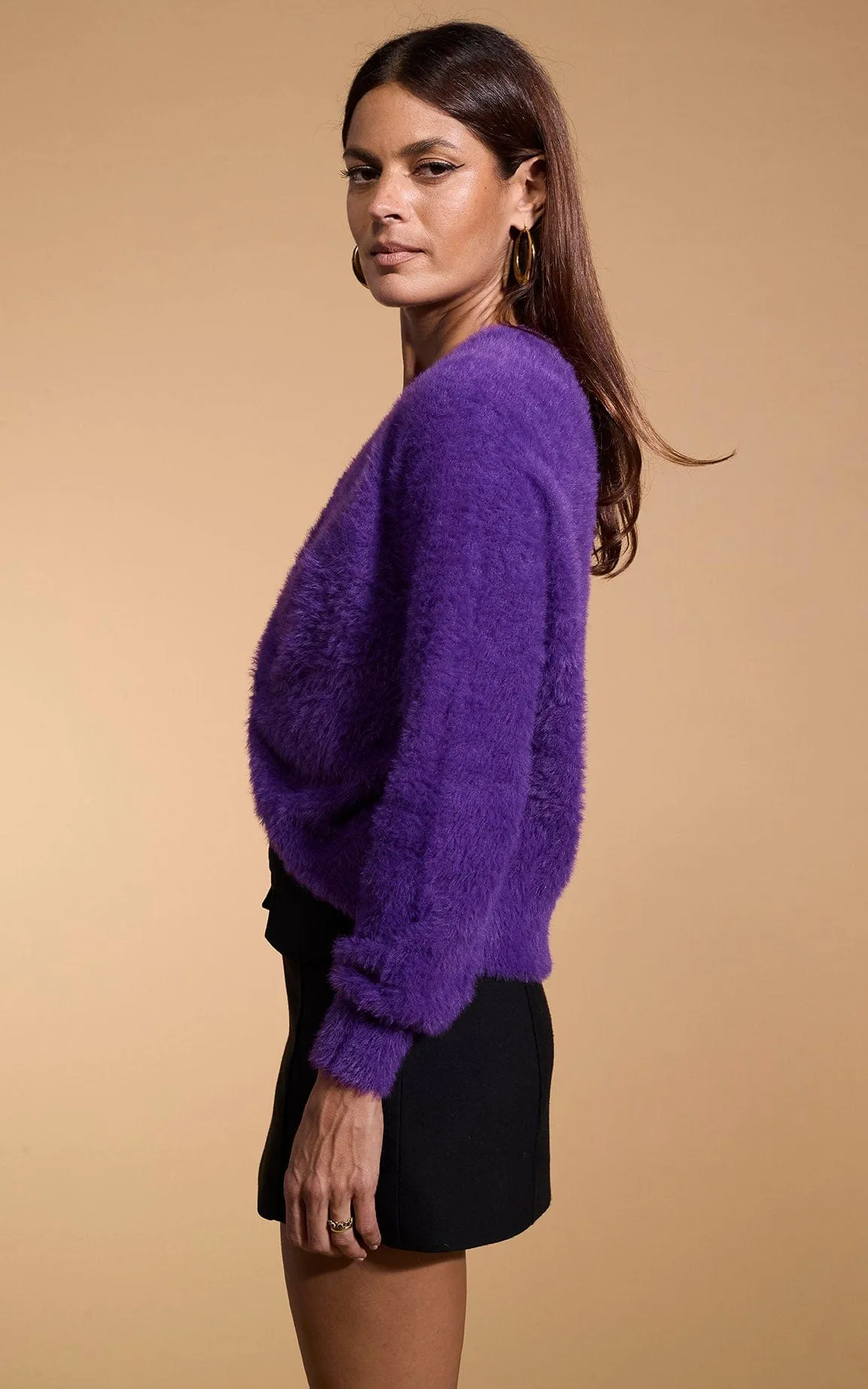 Bonnie Jumper in Deep Purple - Reversible