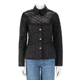 Burberry Brit Black Nylon Quilted Jacket XS