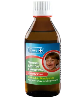 Care Simple Linctus Paediatric 200ml Sugar Free