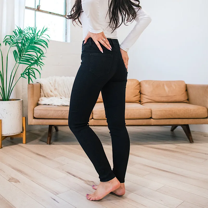 Cello Hallie Black Super Skinny Jeans