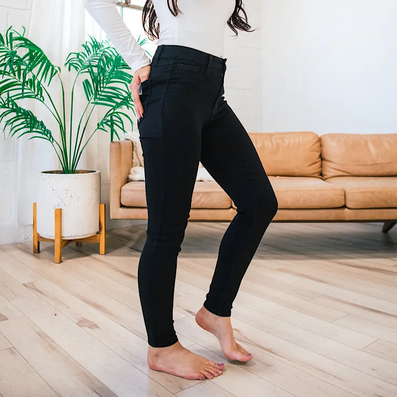 Cello Hallie Black Super Skinny Jeans