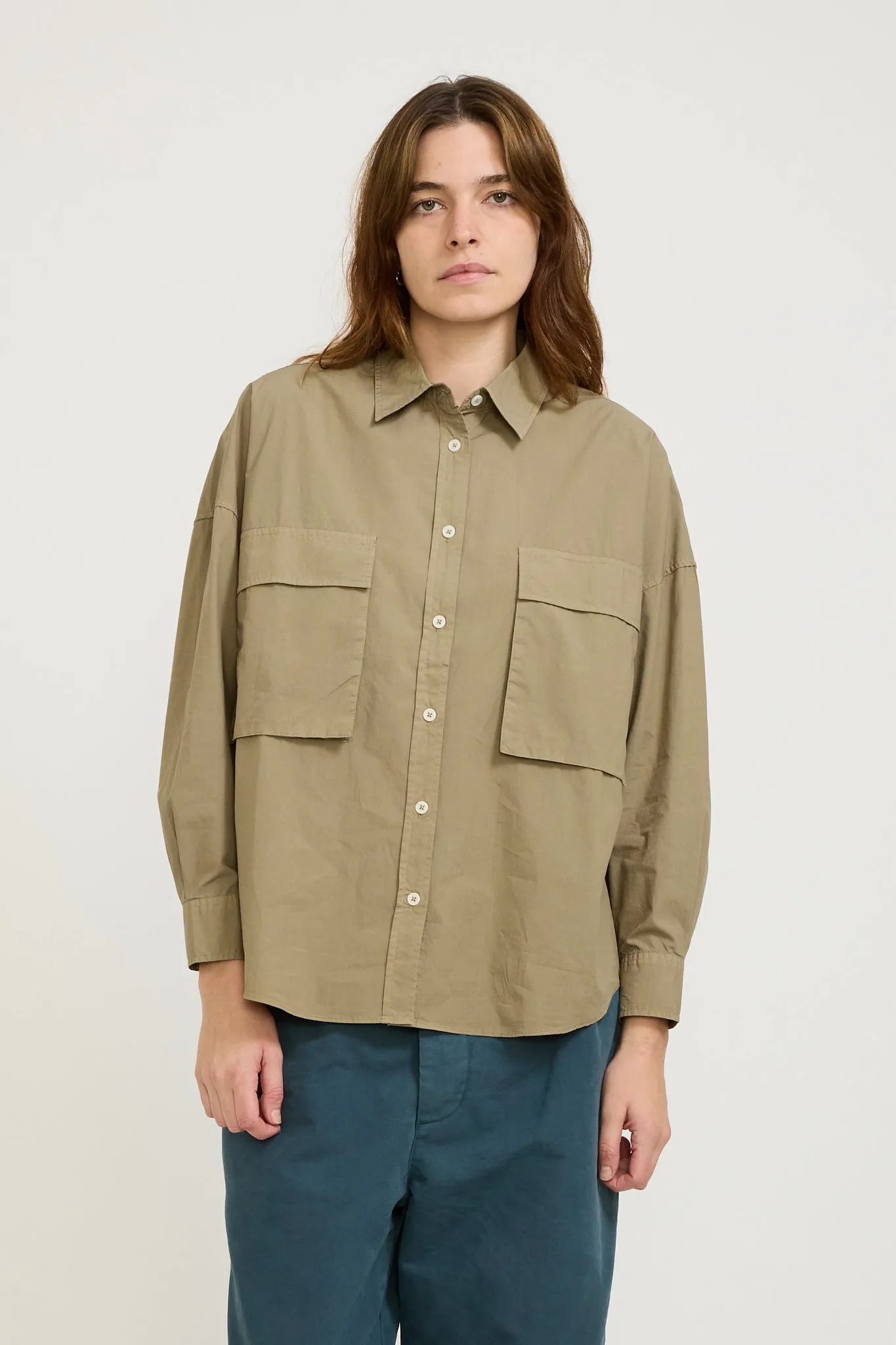 Chiara Utility Shirt Khaki