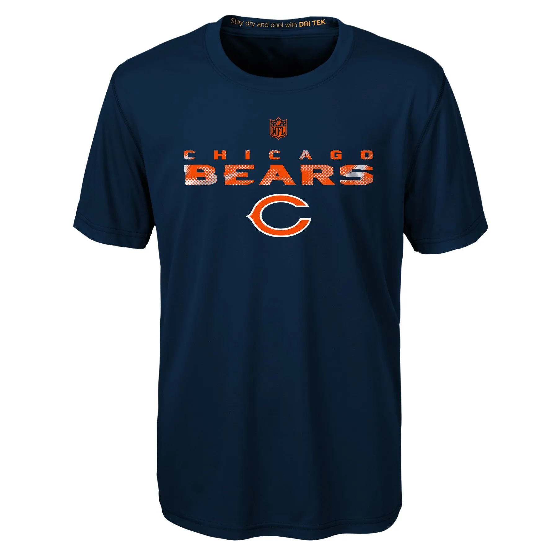 Chicago Bears Outerstuff Youth "Nebula" Dri Tek Performance Shirt