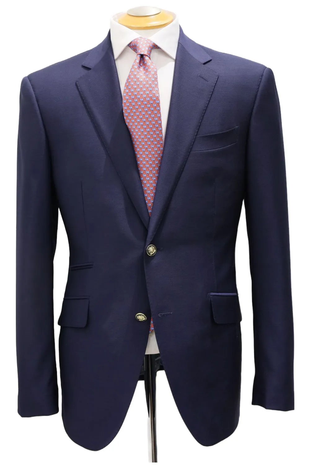 CLASSIC NAVY NAUTICAL WOOL BLAZER