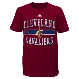 Cleveland Cavaliers Adidas Maroon Faded Youth Shirt