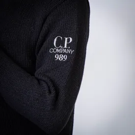 C.P. COMPANY SWEATER 17CMKN171A-110149A 999 BLACK