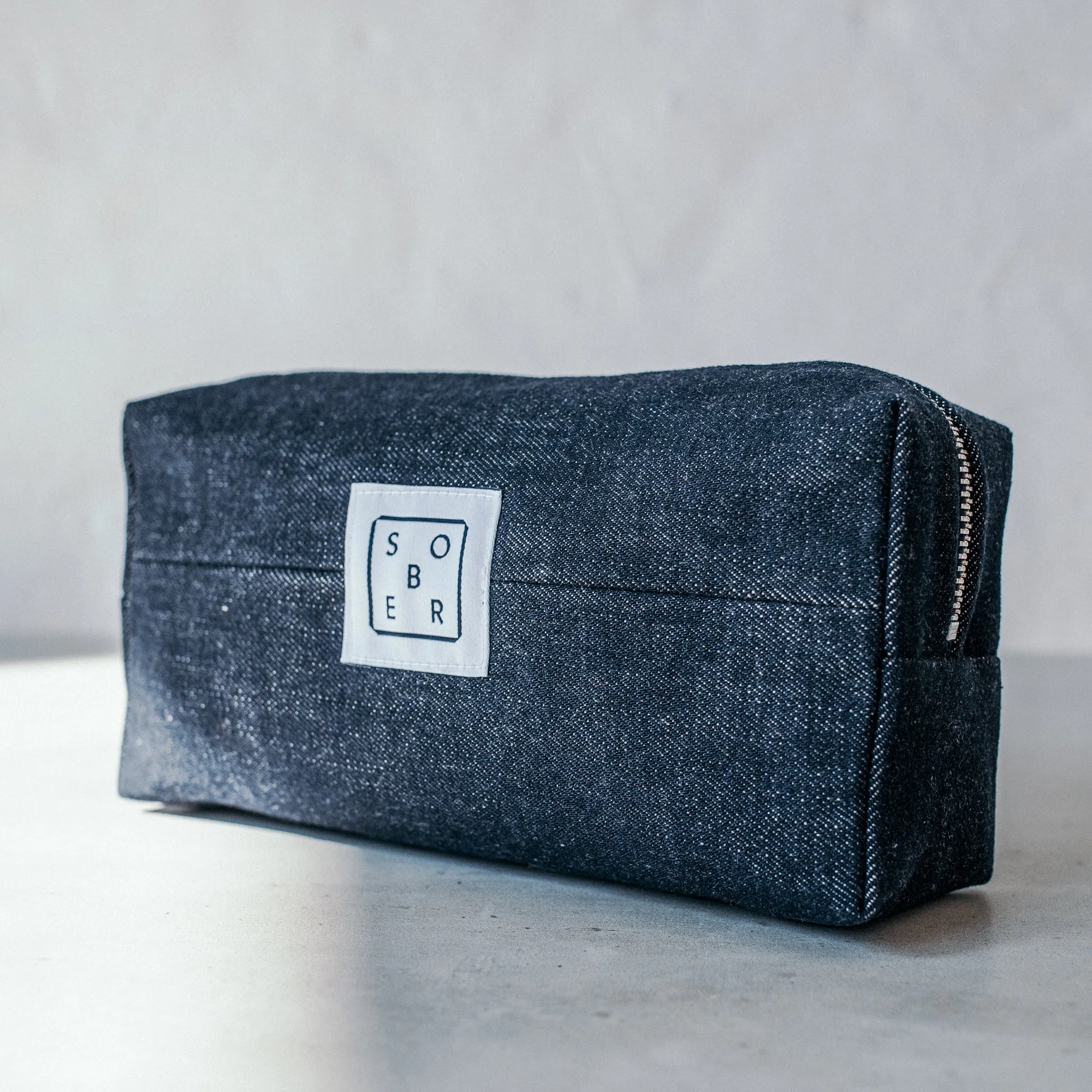 Denim Wash Bag