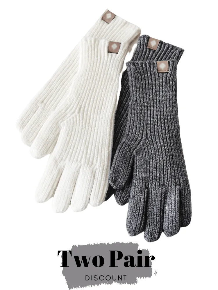 Elegant Warm Women's Touchscreen Gloves - In 10 Chic Colors!