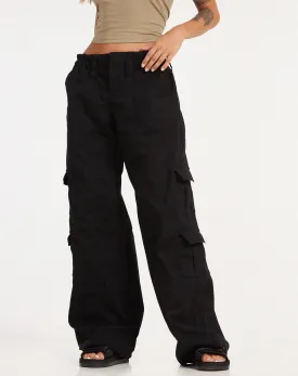 Hansa Cargo Trouser in Black