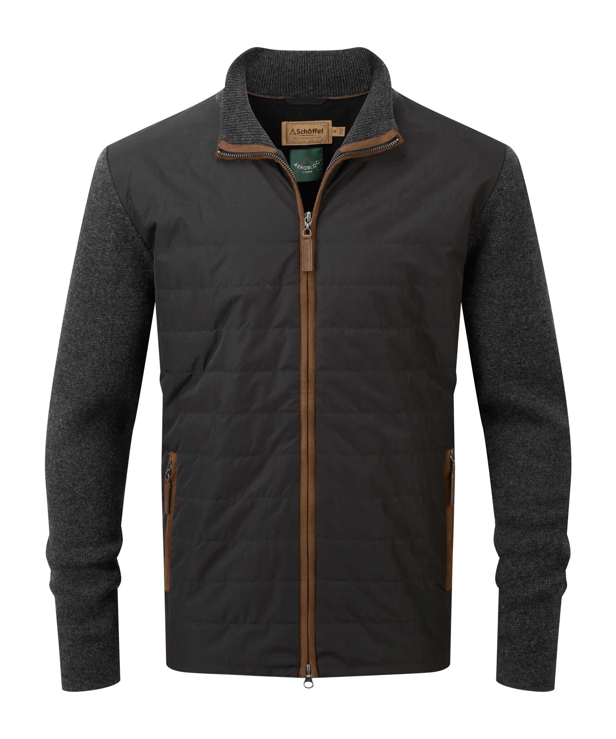 Hybrid Aerobloc Jacket - Charcoal