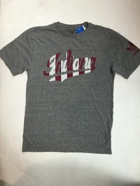 Indiana Hoosiers Adidas NCAA Grey Tri-Blend Adult Shirt