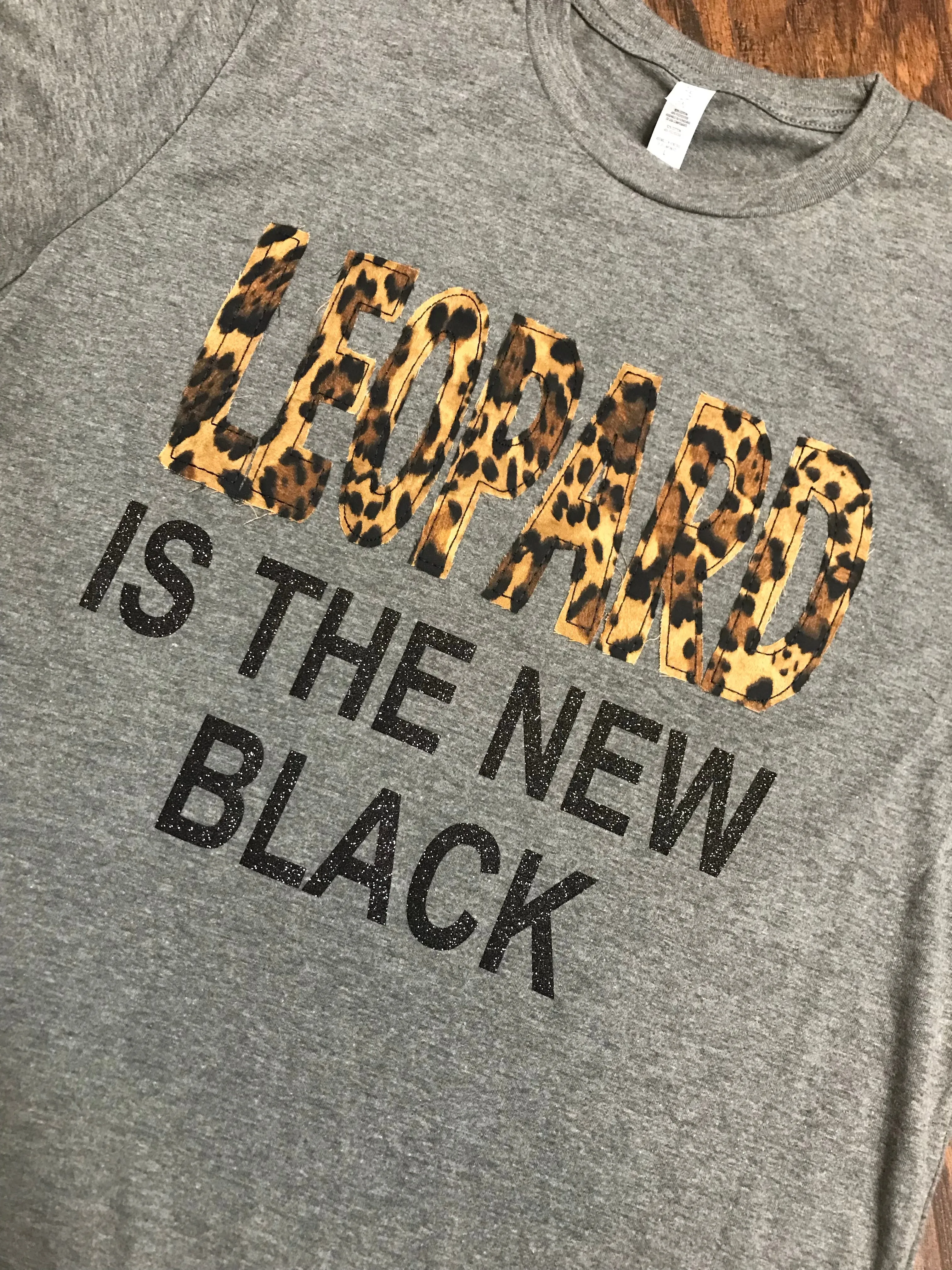 Leopard Is The New Black Tee