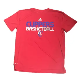 Los Angeles Clippers Adidas ClimaLite Red Youth Shirt