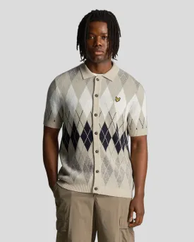 LYLE & SCOTT ARGYLE SS POLO