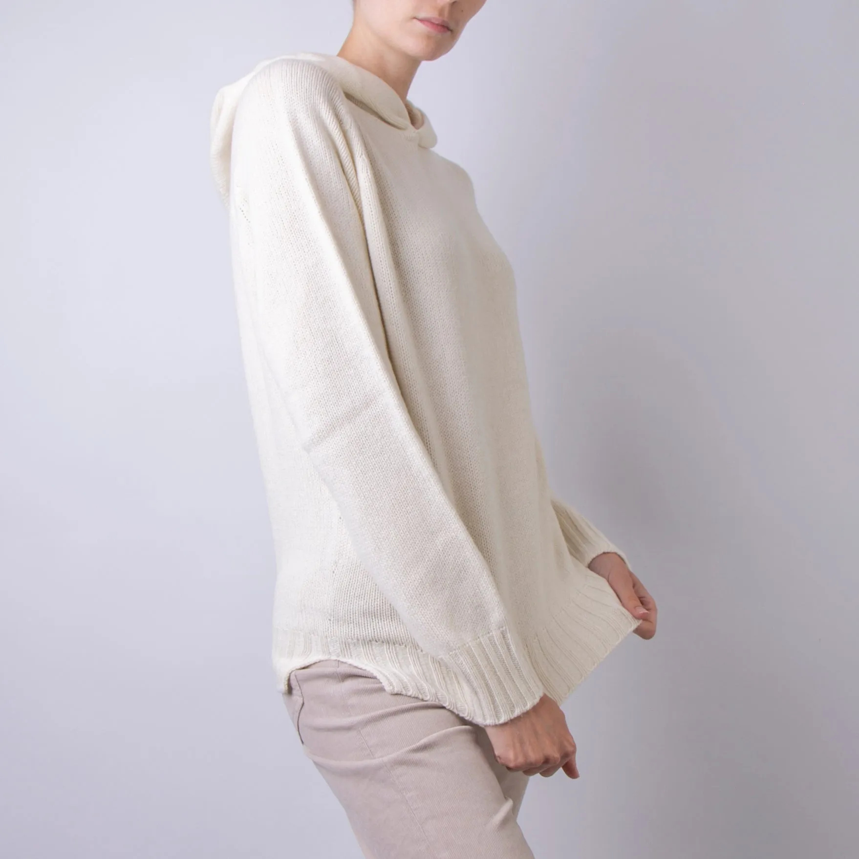 MA'RY'YA SWEATER YNK043 B1 WHITE