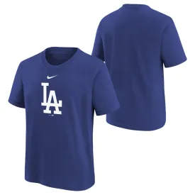 MLB Los Angeles Dodgers Kids Nike Large Logo Tee