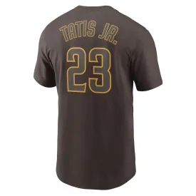 MLB San Diego Padres Fernando Tatis Jr. Nike Name & Number Tee