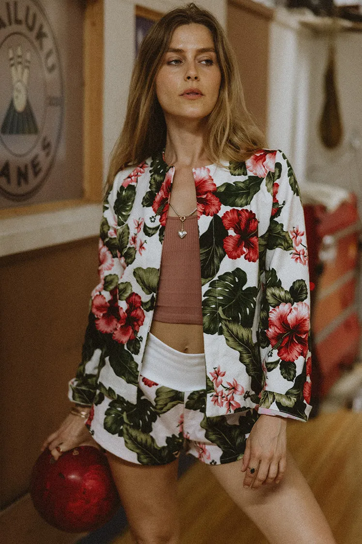 Monstera Bloom Boxy Jacket