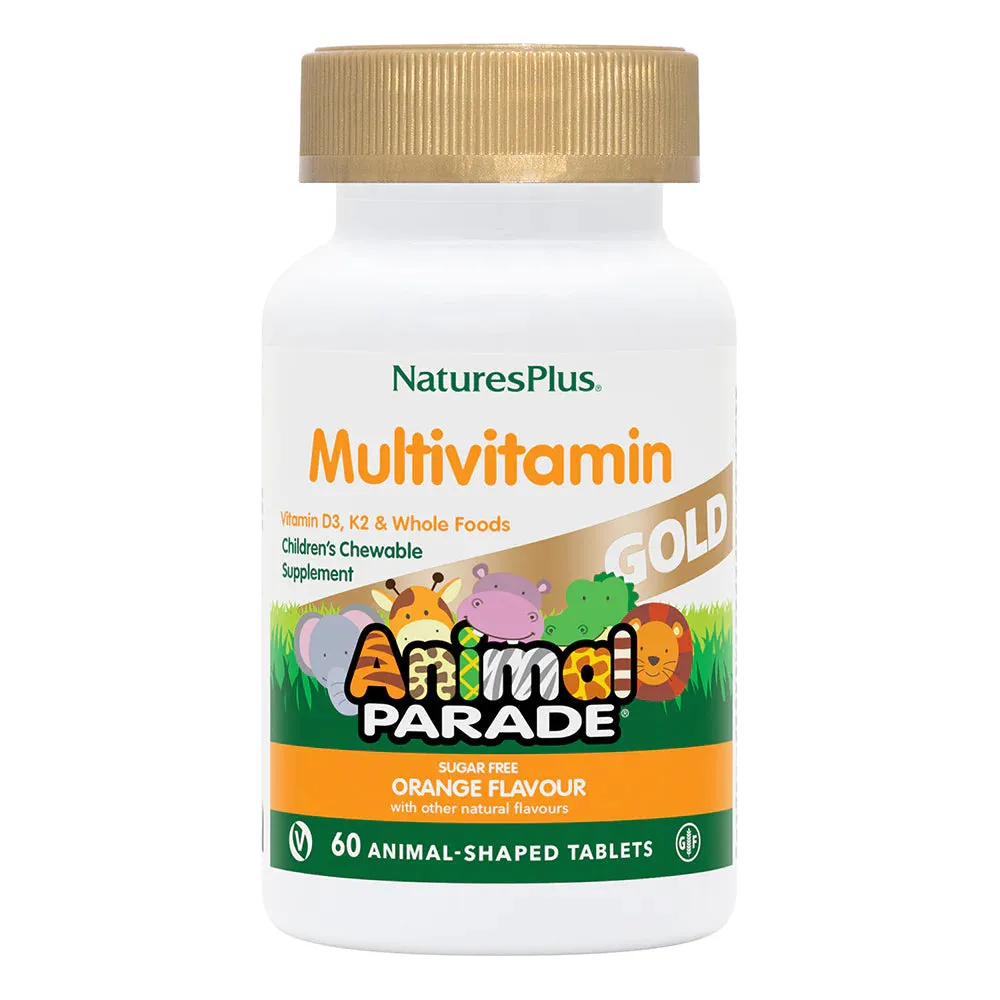 Natures Plus Animal Parade Gold Orange 60 Tablets