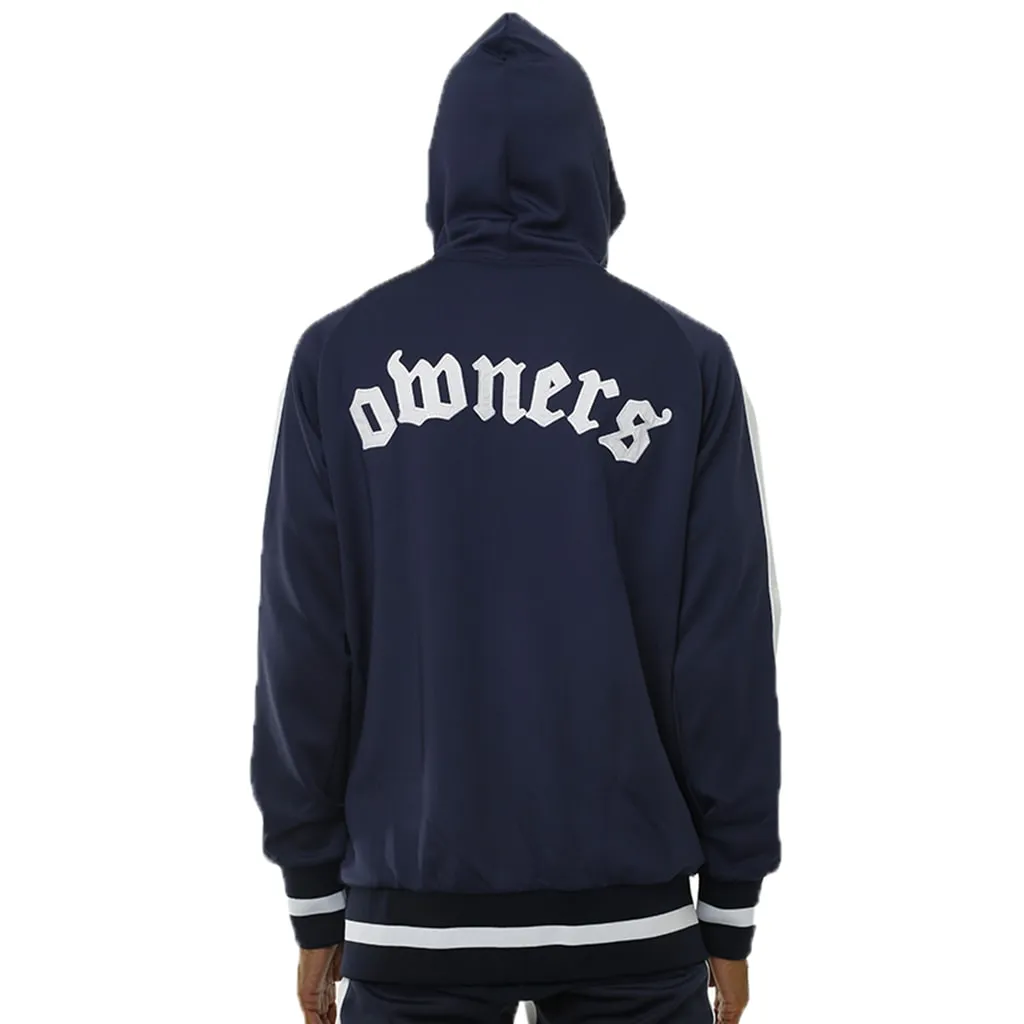 Own The Team Double Stripe Track Jacket Navy