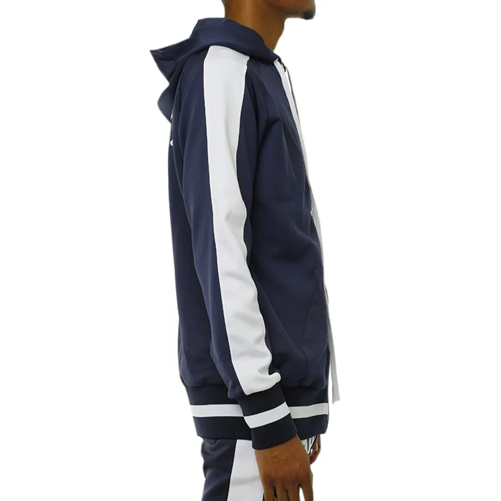 Own The Team Double Stripe Track Jacket Navy