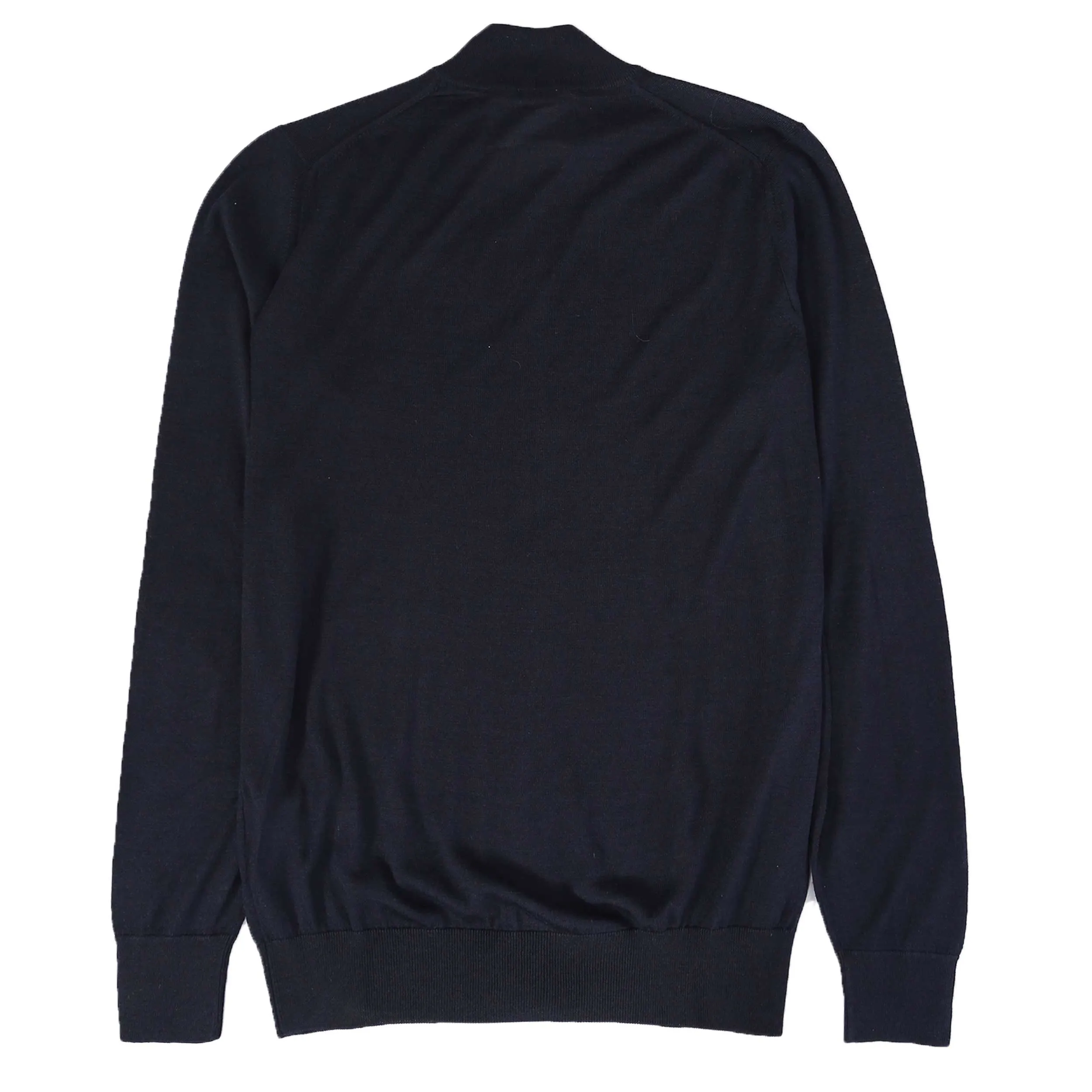 Pal Zileri Zip Thru Cardigan in Navy