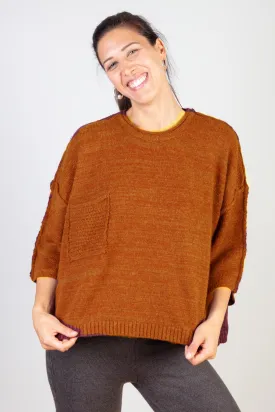 Paprika Pocket Knit