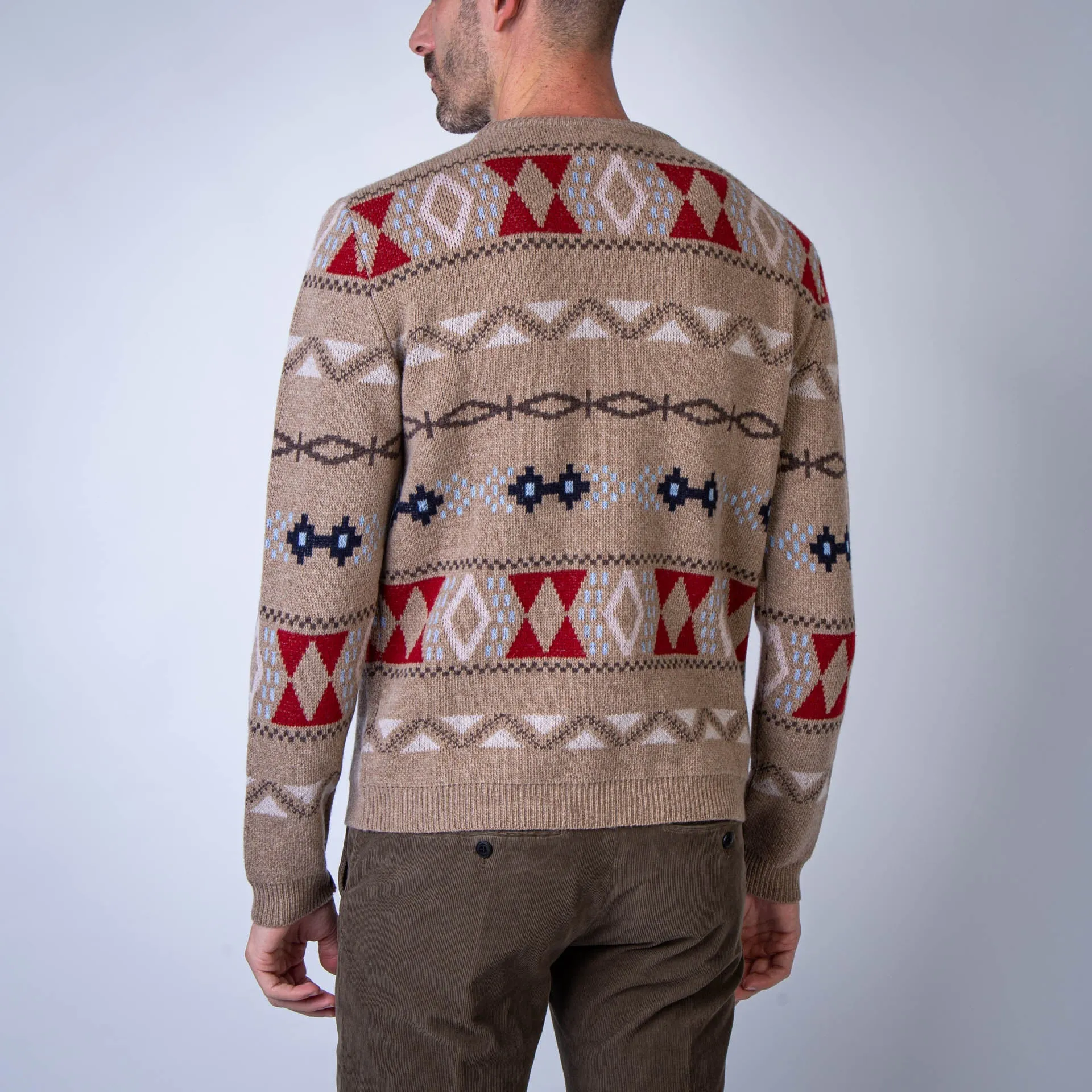 RAKKI SWEATER THE MEXICANE SABBIA BEIGE