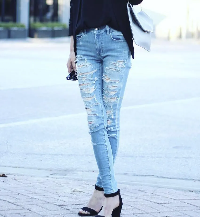 Ripped Skinny Jeans