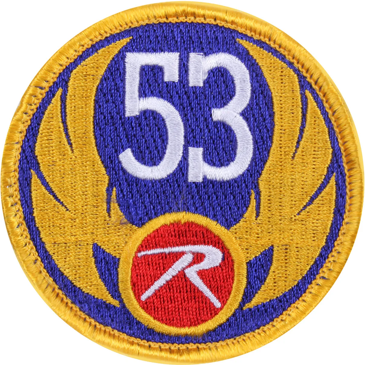 Rothco 53 Wing Morale Patch with Hook & Loop Closure 3"