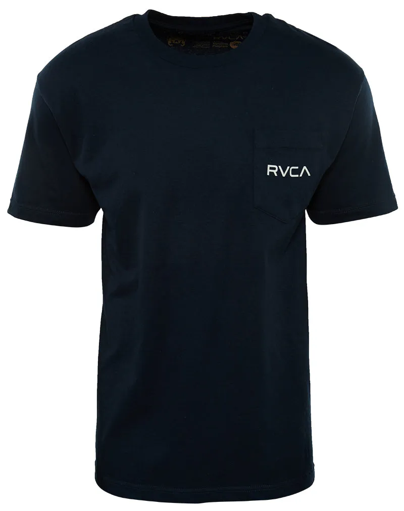 Rvca Dispatch Round Neck T-shirt Mens Style : M602500d