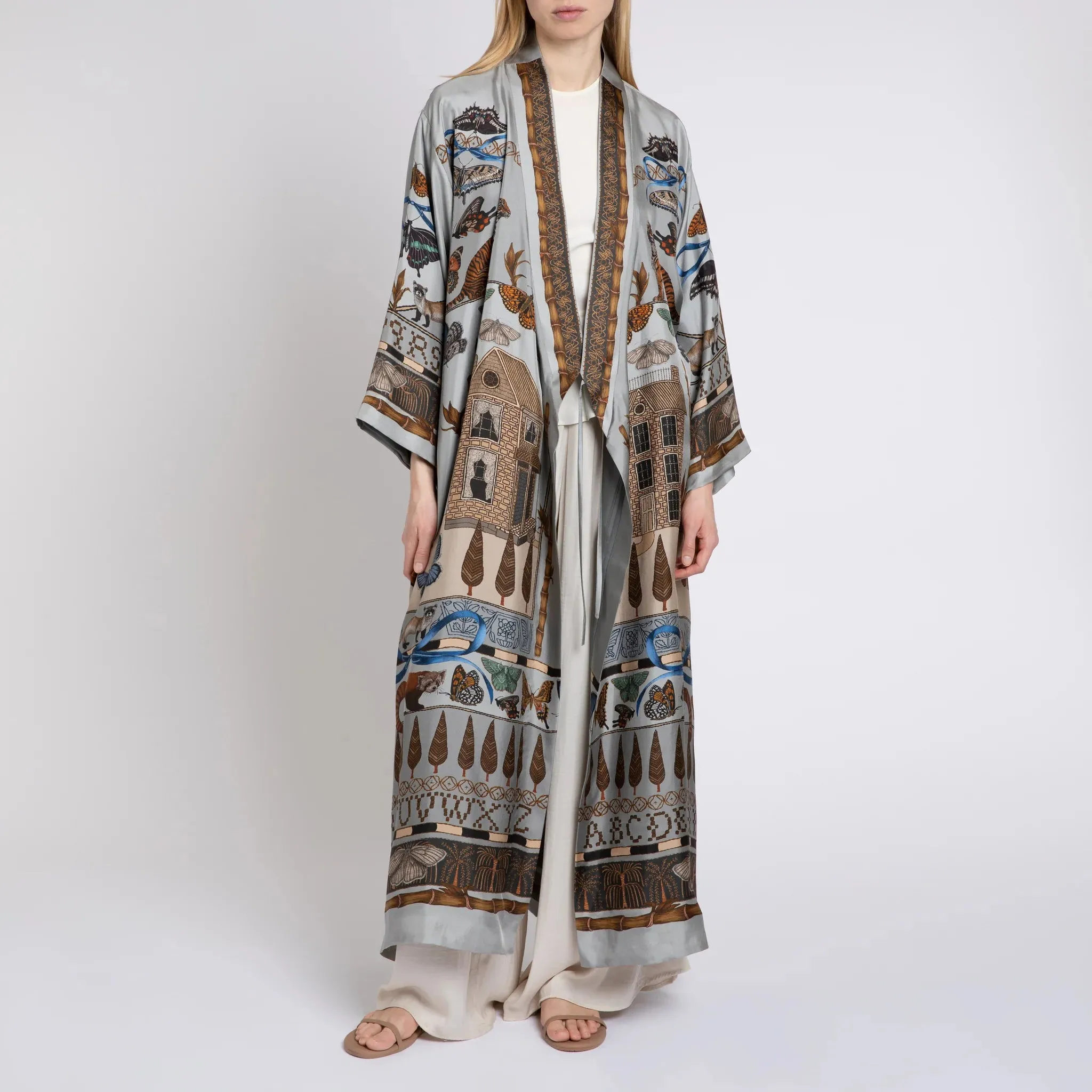 Sabina Savage "The Butterfly Panda" Loose Kimono