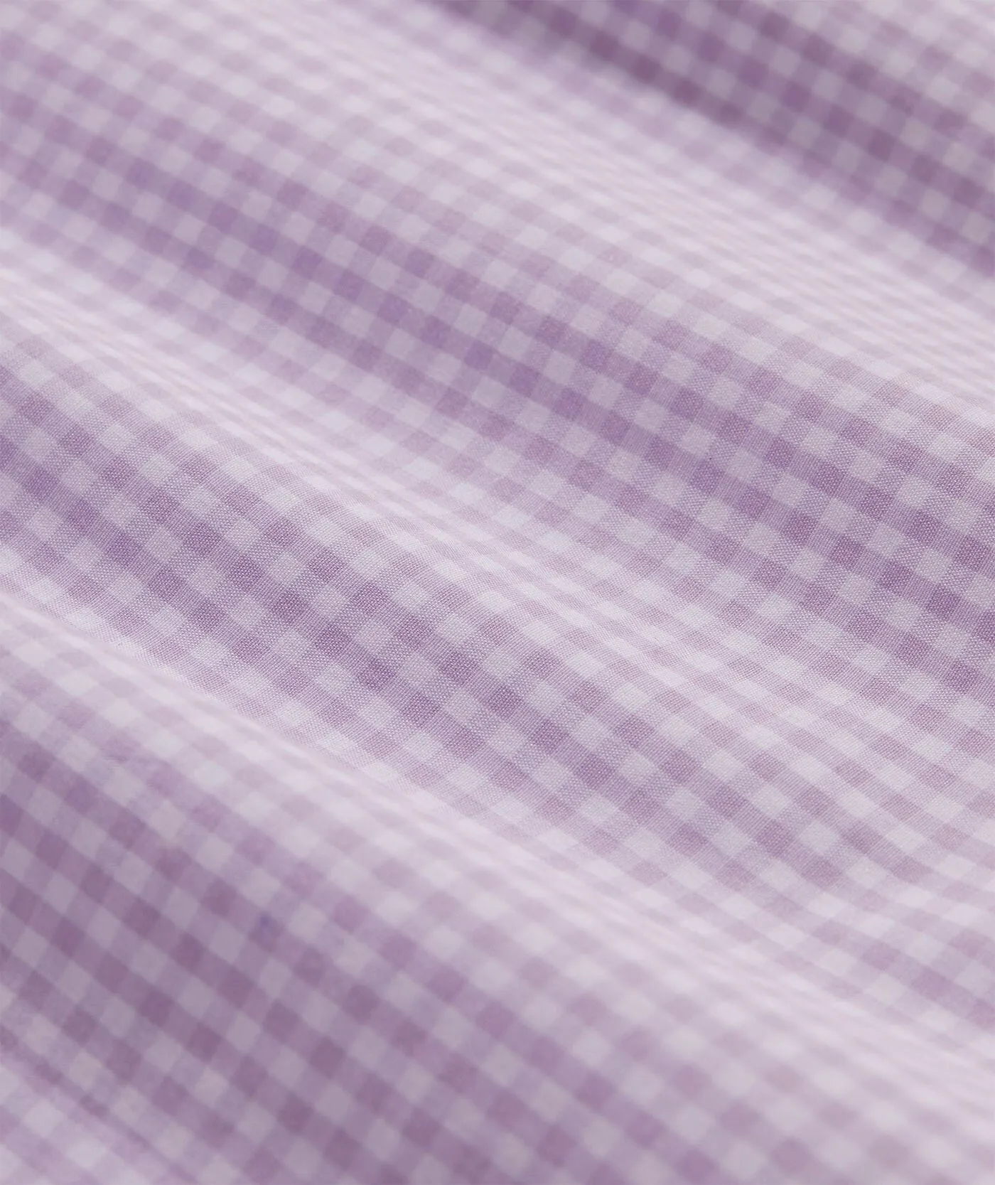 Stretch Poplin Gingham Shirt