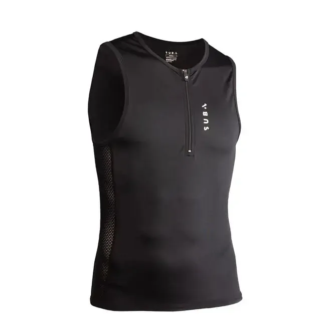 Sub4 Men's Endurance Tri Singlet- Action Black