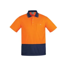 Syzmik Workwear | Mens Comfort Back Short Sleeve Polo | ZH415