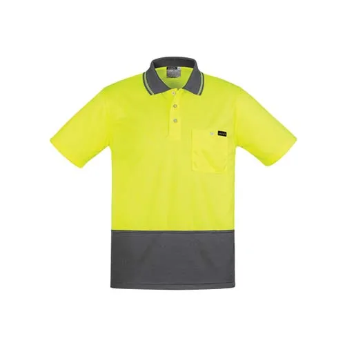 Syzmik Workwear | Mens Comfort Back Short Sleeve Polo | ZH415