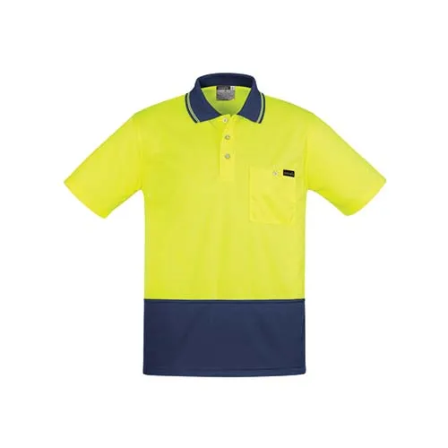 Syzmik Workwear | Mens Comfort Back Short Sleeve Polo | ZH415