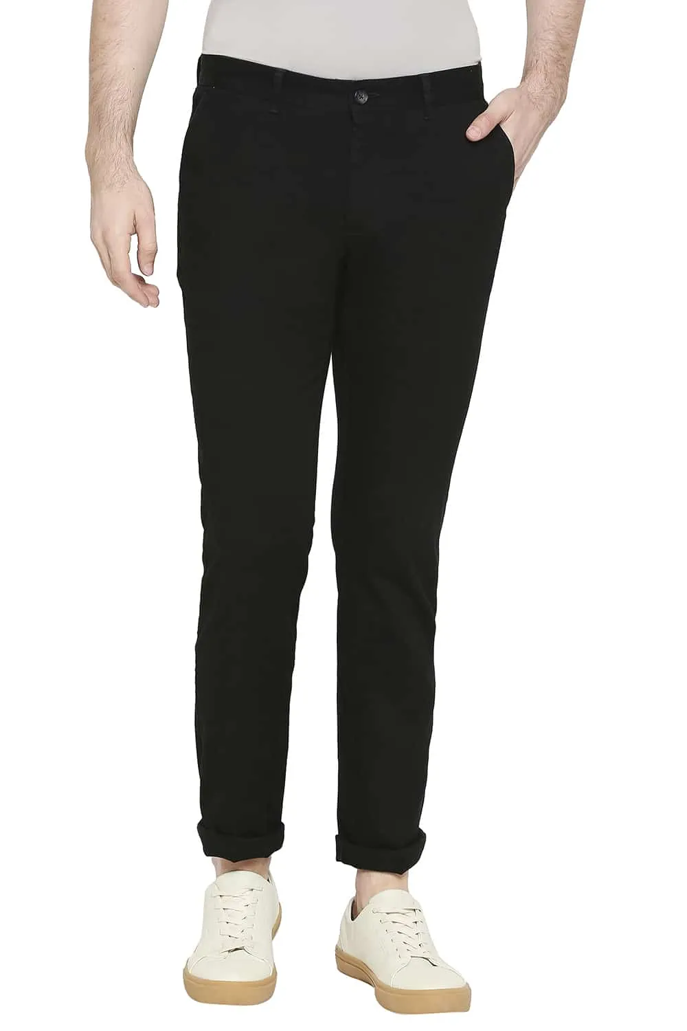 Tapered Fit Stretch Stretch Trousers