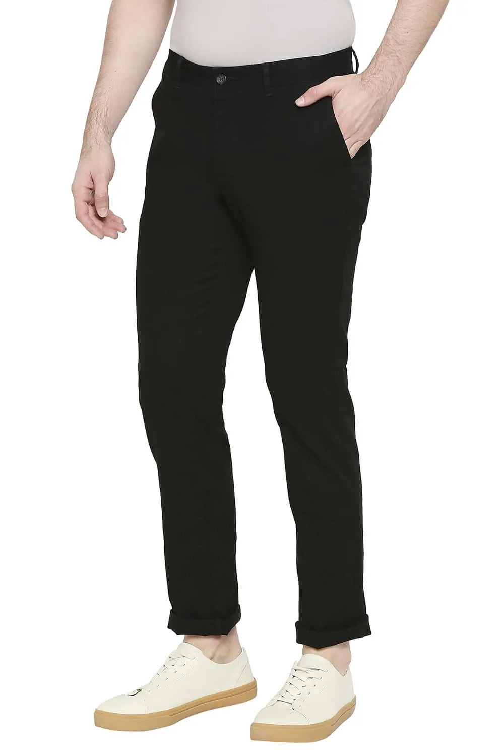 Tapered Fit Stretch Stretch Trousers