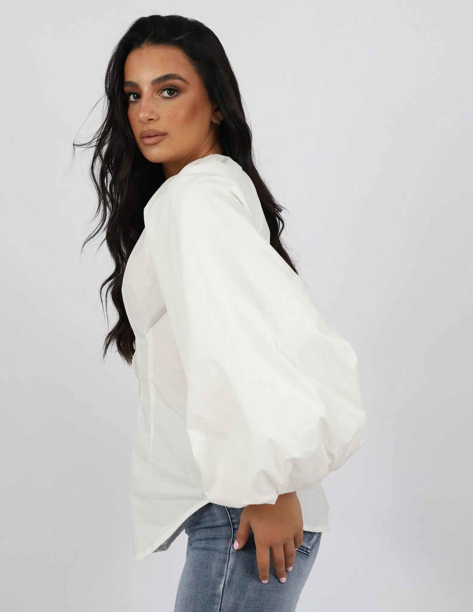 The Crescent Puff Sleeve Shirt