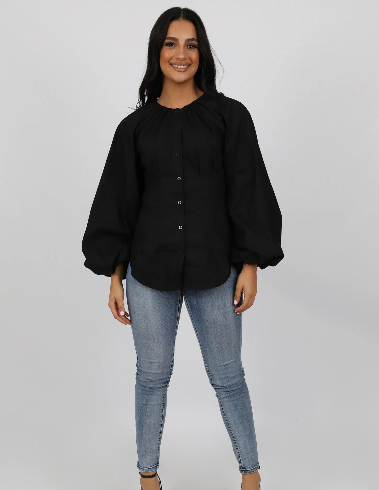 The Crescent Puff Sleeve Shirt