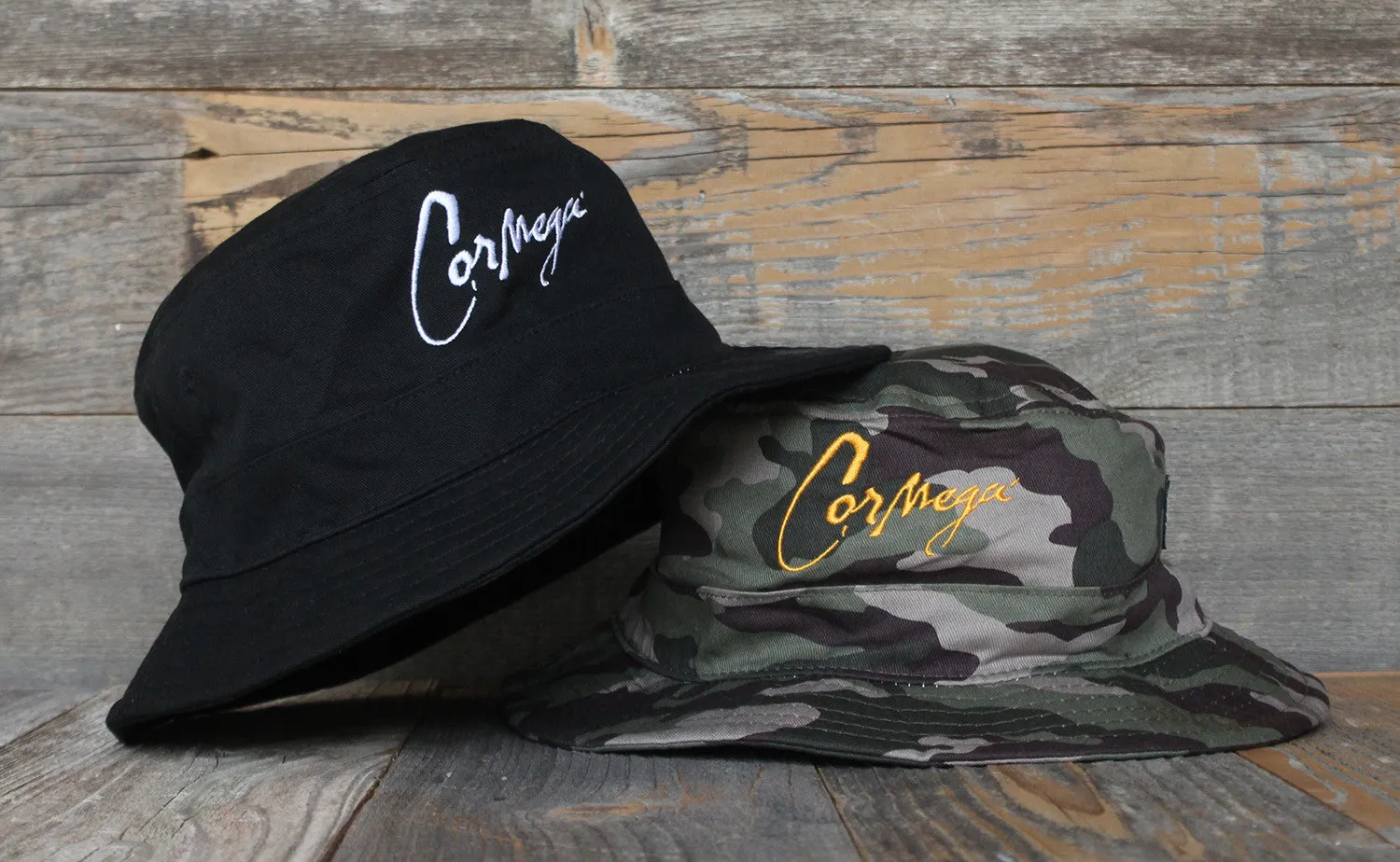 The Realness Camo Bucket Hat Signed by Cormega