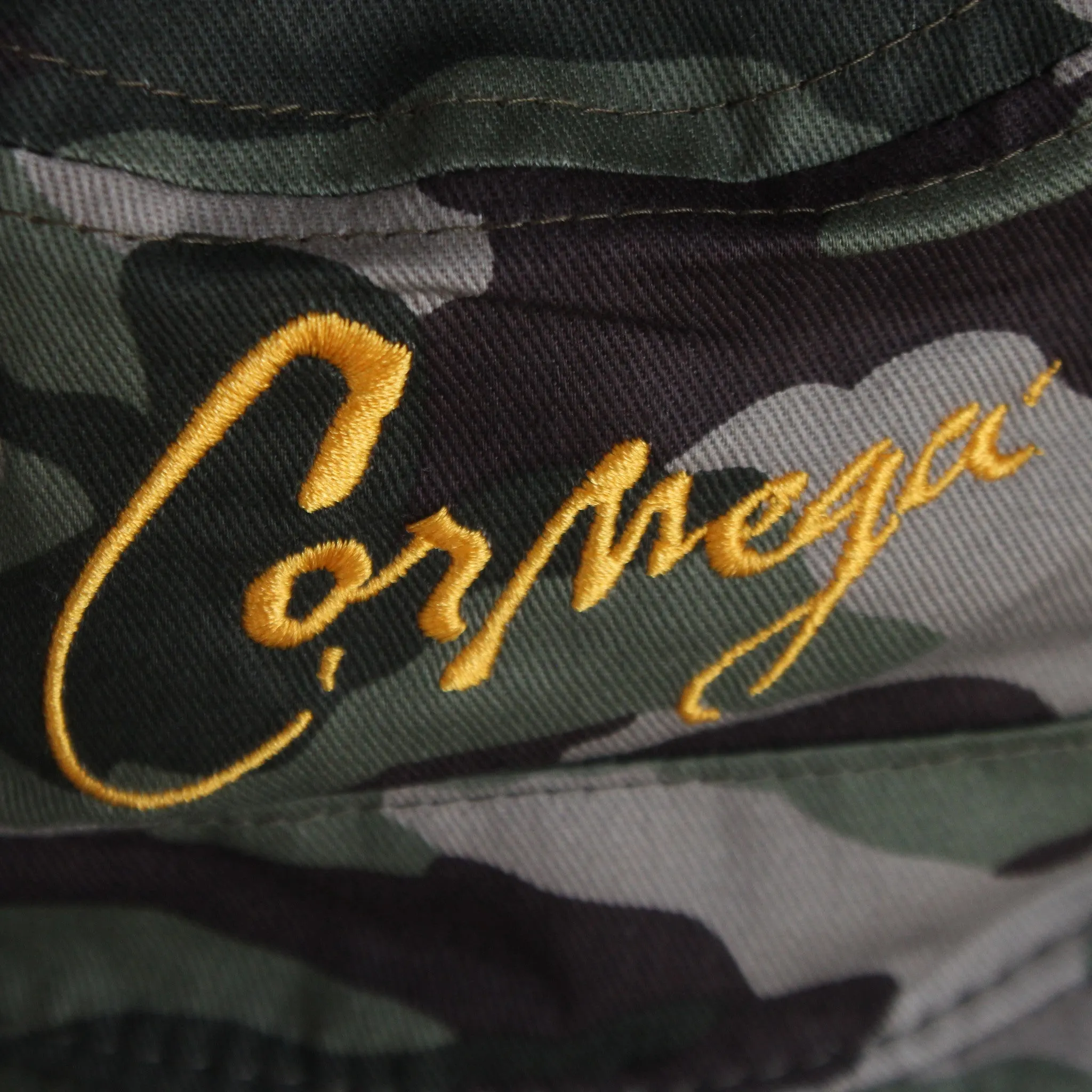 The Realness Camo Bucket Hat Signed by Cormega